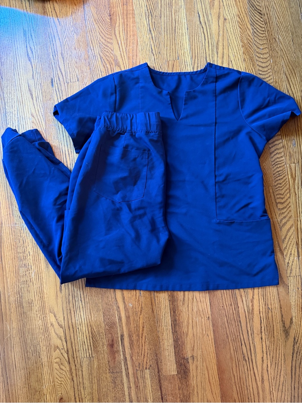 Womens Scrub Set - Navy